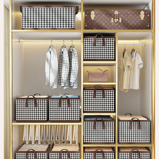 Houndstooth Storage Box